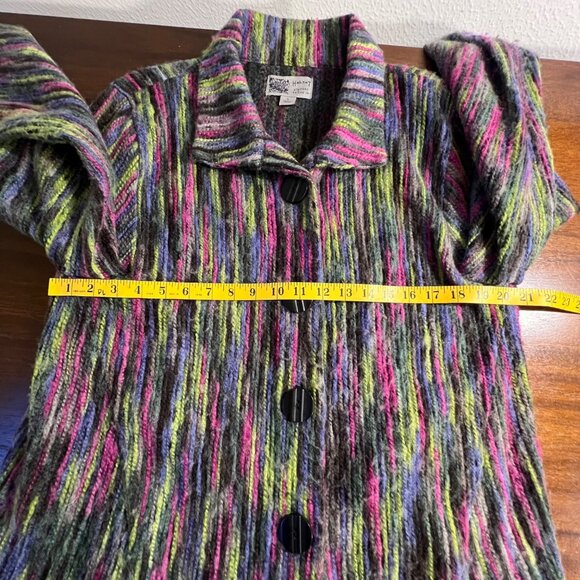 Vintage Indie Whimsigoth Statement Jacket Artsy Teacher Sustainable Librarian L - Picture 6 of 11